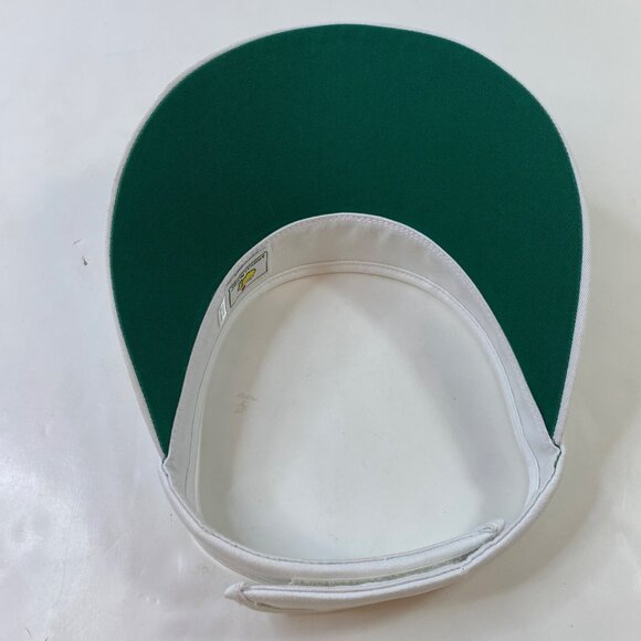 Womens White Visor Masters Golf Tournament Augusta National Hat American Needle - Picture 8 of 9